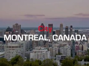 Ferrari's introduction to Montreal now features footage of Montreal instead of Toronto