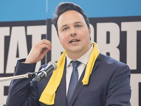 One of the lawyers opposing the lawsuit is Maxime Laporte, president of the Société Saint-Jean-Baptiste de Montréal.
