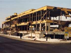 How did Place Marc-Aurèle Fortin, a "Cadillac" of a shopping centre according to its developer, end up such an eyesore in Rivière-des-Prairies?