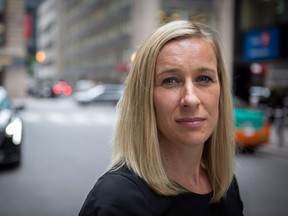 Former Canadian Olympic skier Allison Forsyth poses for a portrait in Toronto on Wednesday, June 6, 2018. A former Olympic skier who alleges she was sexually abused by Bertrand Charest in 1997 and 1998 when she was a teenager says she was encouraged to keep quiet to avoid losing sponsorships.