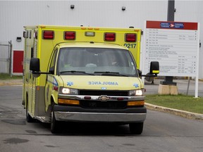 A pedestrian in her 40s was in serious condition after an accident on Sherbrooke St.