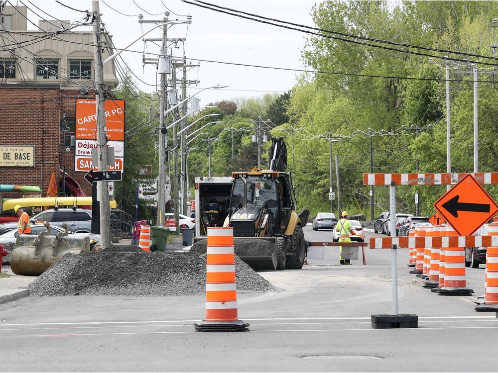 Traffic alert Cartier Ave. in Pointe Claire closed evenings