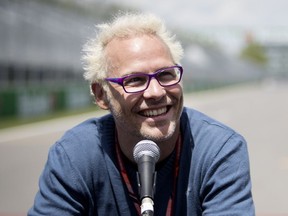 Jacques Villeneuve in June 2018 at the Circuit Gilles Villeneuve.