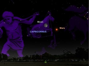 Mars dominates the southern sky all month long and will be joined by the Moon on July 27 just in time for when the Red Planet reaches its closest distance to Earth since 2003.