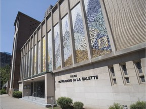 Notre Dame de la Salette Church in the Plateau, where the Open Door day shelter plans to move after renovations are complete.