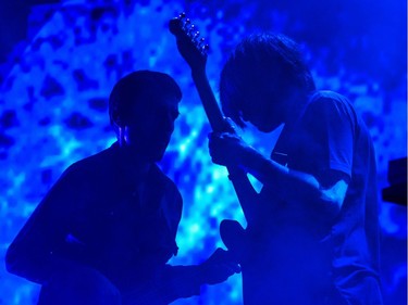 Radiohead played the first of two shows at the Bell Centre in Montreal on Monday July 16, 2018.