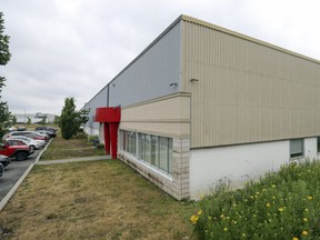 Building at 9091-9191 Henri Bourassa W. in St-Laurent borough of Montreal is seen Tuesday, July 17, 2018. There is a plan to demolish it to build one the city's organic waste centres.