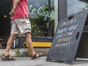 Former Mile End mainstay Le Cagibi is settling into new digs in Little Italy with a positive outlook and a new co-op structure. (Dave Sidaway / MONTREAL GAZETTE)