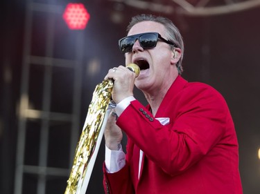 Me First and the Gimme Gimmes perform during '77 Montreal in Montreal on Friday July 27, 2018.