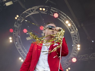 Me First and the Gimme Gimmes perform during '77 Montreal in Montreal on Friday July 27, 2018.