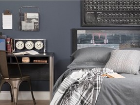 teen bedroom, decorating, makeover, A neutral tone can be the perfect backdrop to a themed teen room.