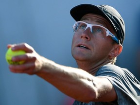 Third-seeded Peter Polansky of Toronto reached the semifinals of the $100,000 ATP Challenger event when he squeezed past Italian Stefano Napolitano 7-5, 7-6 (2).