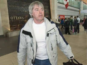 Robert Latimer is seen in Ottawa in 2008. Latimer, the Saskatchewan farmer who was convicted of killing his severely disabled daughter, Tracey, nearly 25 years ago is applying for either a new trial or a pardon.
