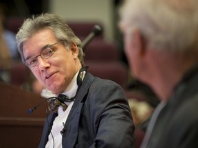 Daniel Turp at a 2013 symposium on religious freedom and education at McGill University. His legal battle against Ottawa over armoured-vehicle sales dates back to the sunset days of Stephen Harper’s Conservative government.