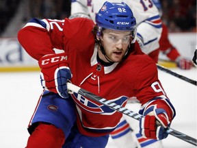 "I took some vacation time to relax and get away from the city, but it's back to the training," Canadiens centre Jonathan Drouin says.