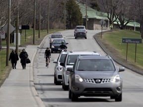 A project to ban through traffic on Camillien-Houde Way "did not provide for road safety enhancement by any other means than by removing cars," says Helene Panaioti of Les amis de la montagne.