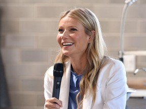 Gwyneth Paltrow speaks at Fast Company with Gwyneth Paltrow and Goop at FC/LA: A Meeting Of The Most Creative Minds on May 16, 2017 in Santa Monica, California.