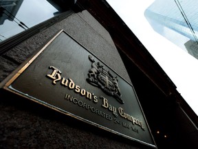 The flagship Hudson's Bay Company store is pictured in Toronto in 2014.