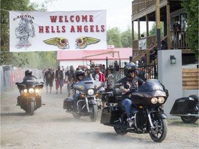 Hells Angels members from across the country were at the Hells Angels Canada Run annual convention taking place at the Carlsbad Springs Clubhouse Saturday July 23, 2016.