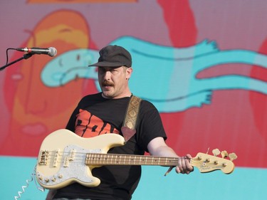 Portugal. The Man performs on Day 1 of the Osheaga festival in Montreal, Friday, August 3, 2018.