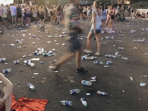 This was Juliana Yang's third year at Osheaga, “and I have never stepped on water bottles every two steps the way I did this year,” she says. Evenko responds that last weekend's heat wave necessitated a mass distribution of bottled water at the festival, despite the promoter's green initiatives.