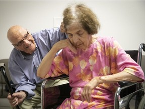 George Zeliotis is seen with his wife, Alexandra Stefanatos, on Aug. 7, 2018.