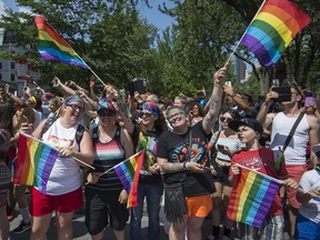 This year's Pride Parade starts at 1 at Metcalfe St. René-Levesque Blvd. starting at Metcalfe St. and will head east to the Village.