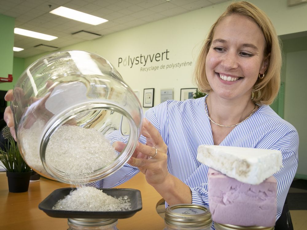 Montreal firm hopes new process dissolves styrofoam recycling problems