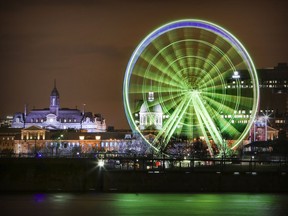 A ride on La Grande roue de Montréal gives a sense of the variety of the city.