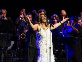 American music legend Aretha Franklin performs for the 2014 Montreal International Jazz Festival at Salle Wilfrid-Pelletier in Montreal on Wednesday, July 2, 2014.