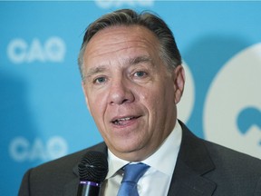 If CAQ policy “results in having more children in Quebec, that will effectively be good for protecting our identity,” François Legault said Monday.