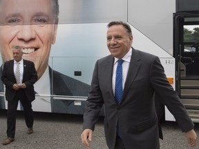 Despite efforts by Coalition Avenir Québec Leader François Legault to make inroads in the minority community, 69 per cent of non-francophones say they plan to vote Liberal on Oct. 1.