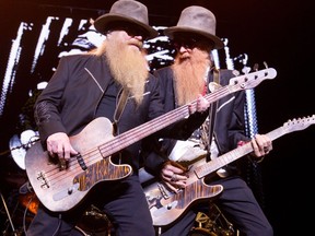 Dusty Hill, left, and Billy Gibbons at Montreal's Bell Centre in 2012: their filthy, greasy boogie never seems to get old.