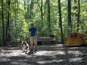 Oka is one of five Quebec provincial parks that allow dogs, provided they are on a leash at all times.