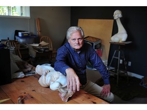 John Dann, the artist who did the statue of Sir John A. Macdonald that was just taken down in Victoria.
