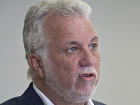Quebec Liberal Leader Philippe Couillard Couillard says the process used for appointing the UPAC chief — with its independent citizen oversight committee — could be used for appointing the chief of the SPVM. "If it works with one, it should work with the other, but I want to talk about this with (Mayor Valerie) Plante."
