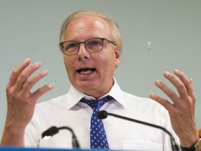 PQ leader Jean-François Lisée is seen on the campaign trail Wednesday, Aug. 29, 2018 in Nicolet.