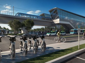 Construction of the Réseau électrique métropolitain light-rail station in Deux-Montagnes isn't expected to start until at least 2020.