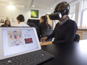 Lower Canada College, one of the first schools to use VR (virtual reality) in the classroom, has embraced technology in many forms.