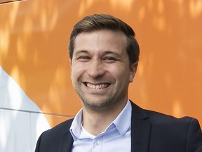 Québec solidaire co-spokesperson Gabriel Nadeau-Dubois.