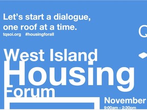 Housing forum coming up in November.