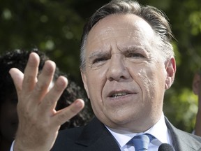 Coalition Avenir Québec Leader François Legault.