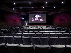 The Cinéma du Musée at the Montreal Museum of Fine Arts prior to its grand opening Tuesday, Sept. 25, 2018.