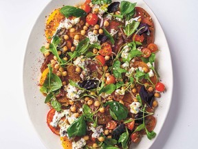 Chickpeas make this Israeli-spiced salad especially nutritious.