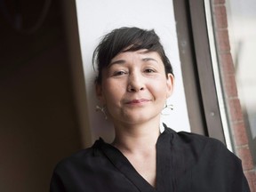 Director of The Breathing Hole Reneltta Arluk sits for a portrait at the Avon Theatre in Stratford, Ont. on Thursday, June 15, 2017. A wave of Indigenous artists making inroads in fields including music, literature, dance and film is exhilarating for playwright Reneltta Arluk, who pauses while discussing musician Jeremy Dutcher's recent Polaris Prize win to say she's about to choke up.