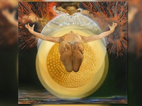 Salvador Dalí's, L’Ascension du Christ, which was part of a show in Quebec City in 2010, is in Juan Antonio Perez Simon's private collection.