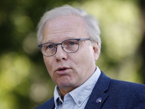 PQ Leader Jean-François Lisée says he stands by candidate Michelle Blanc, who in a 2007 blog post said it would be best if the Hassidic community "disappeared."