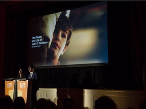 TIFF programmers Danis Goulet and Steve Gravestock reveal in August that the festival had secured the world première of Xavier Dolan's The Death and Life of John F. Donovan.