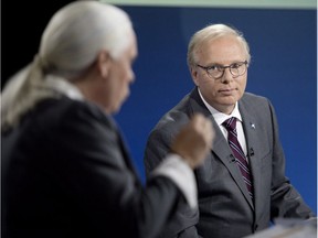 Parti Québécois Leader Jean-François Lisée says his attack on Québec solidaire's Manon Massé during Thursday's debate had nothing to do with her party's recent gains in public opinion polls.