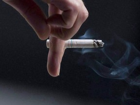 The motion to raise Quebec's legal smoking age also urges the next provincial government to raise taxes on tobacco progressively.